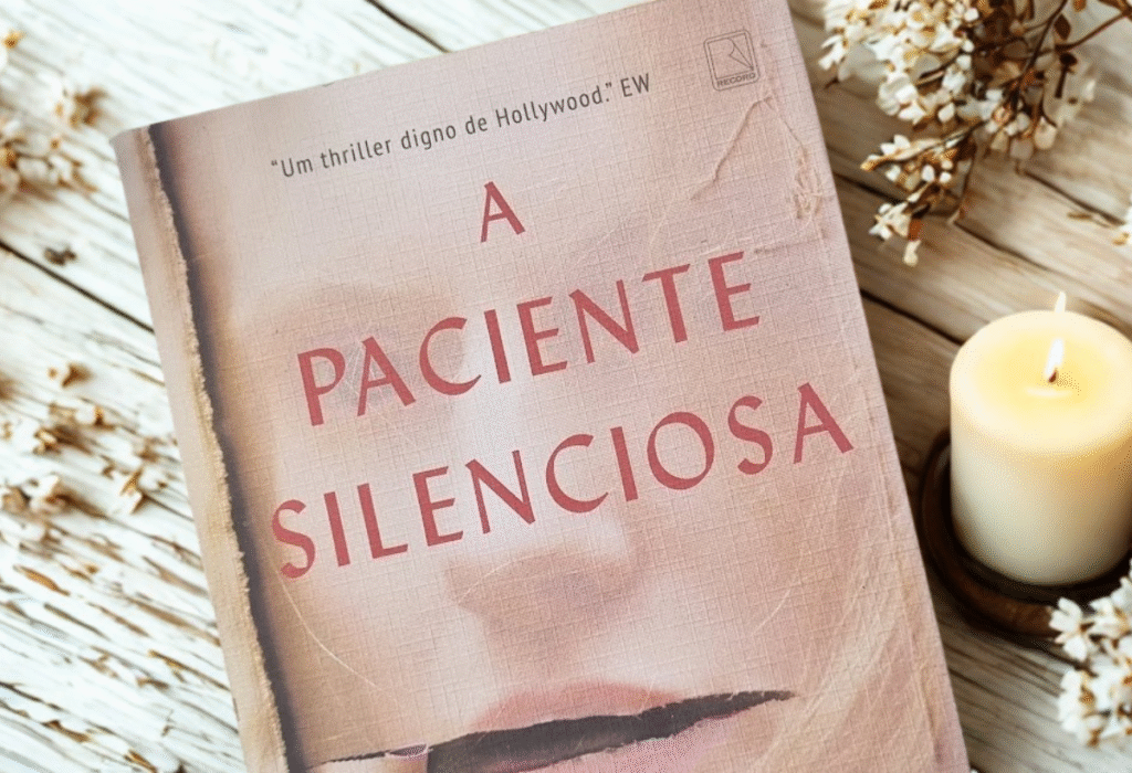 A Paciente Silenciosa de Alex Michaelides é uma escolha perfeita para quem gosta de uma trama com mistério psicológico e reviravoltas inesperadas.