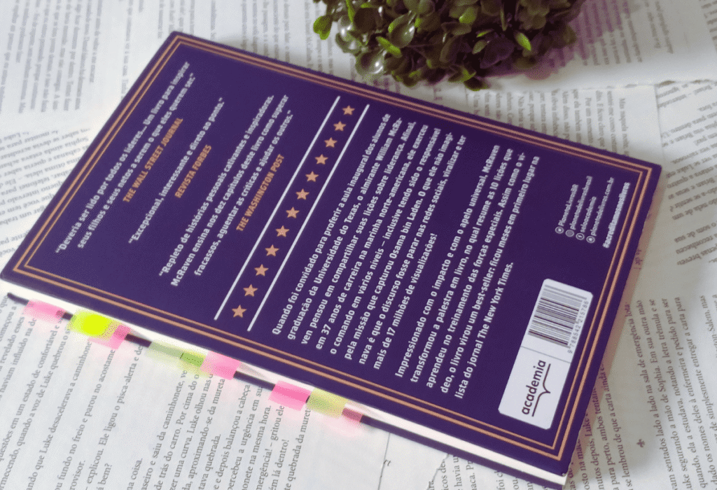 Resenha: Arrume a Sua Cama – William H. McRaven.