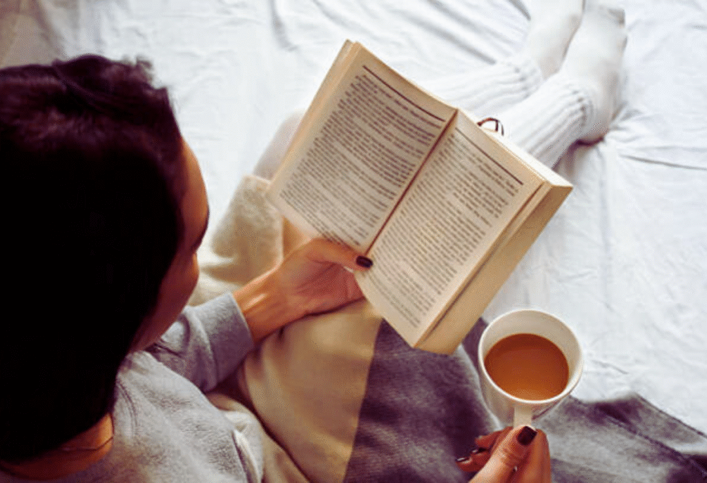 Monte um cantinho de leitura aconchegante